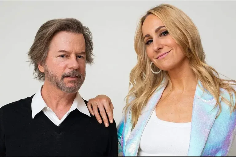 Nikki Glaser and David Spade show