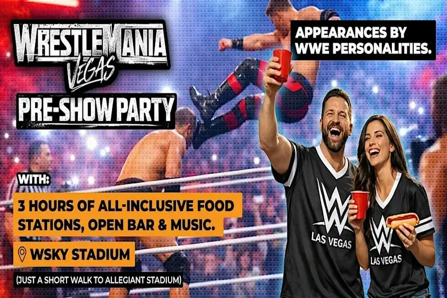 WrestleMania Pre-Show Party Tickets